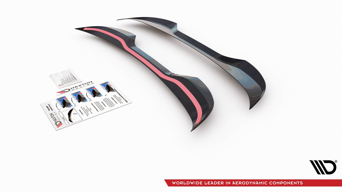 Spoiler CAP für VW Up GTI schwarz Hochglanz