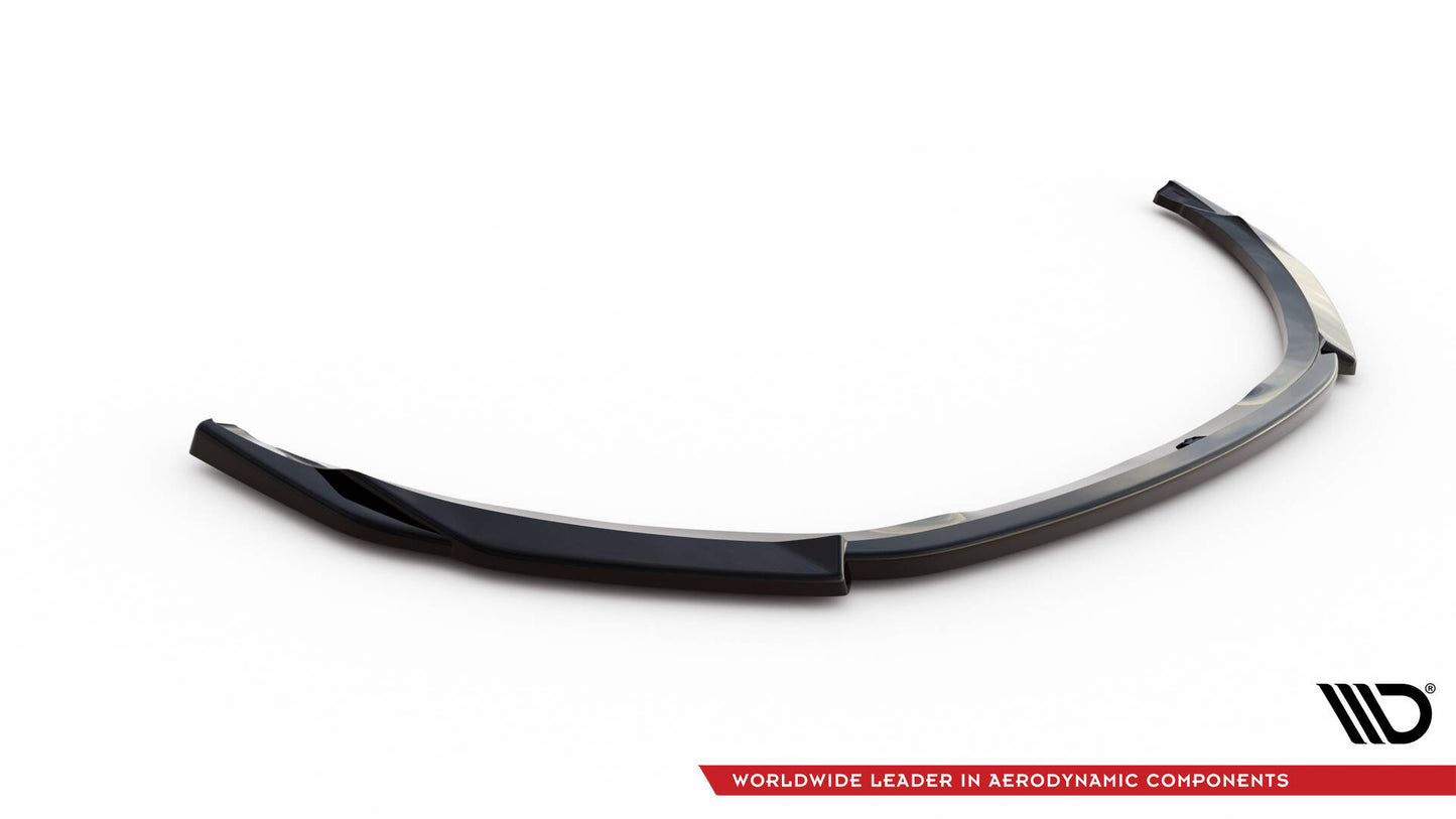Front Ansatz V.2 für Renault Clio RS Mk4 schwarz Hochglanz