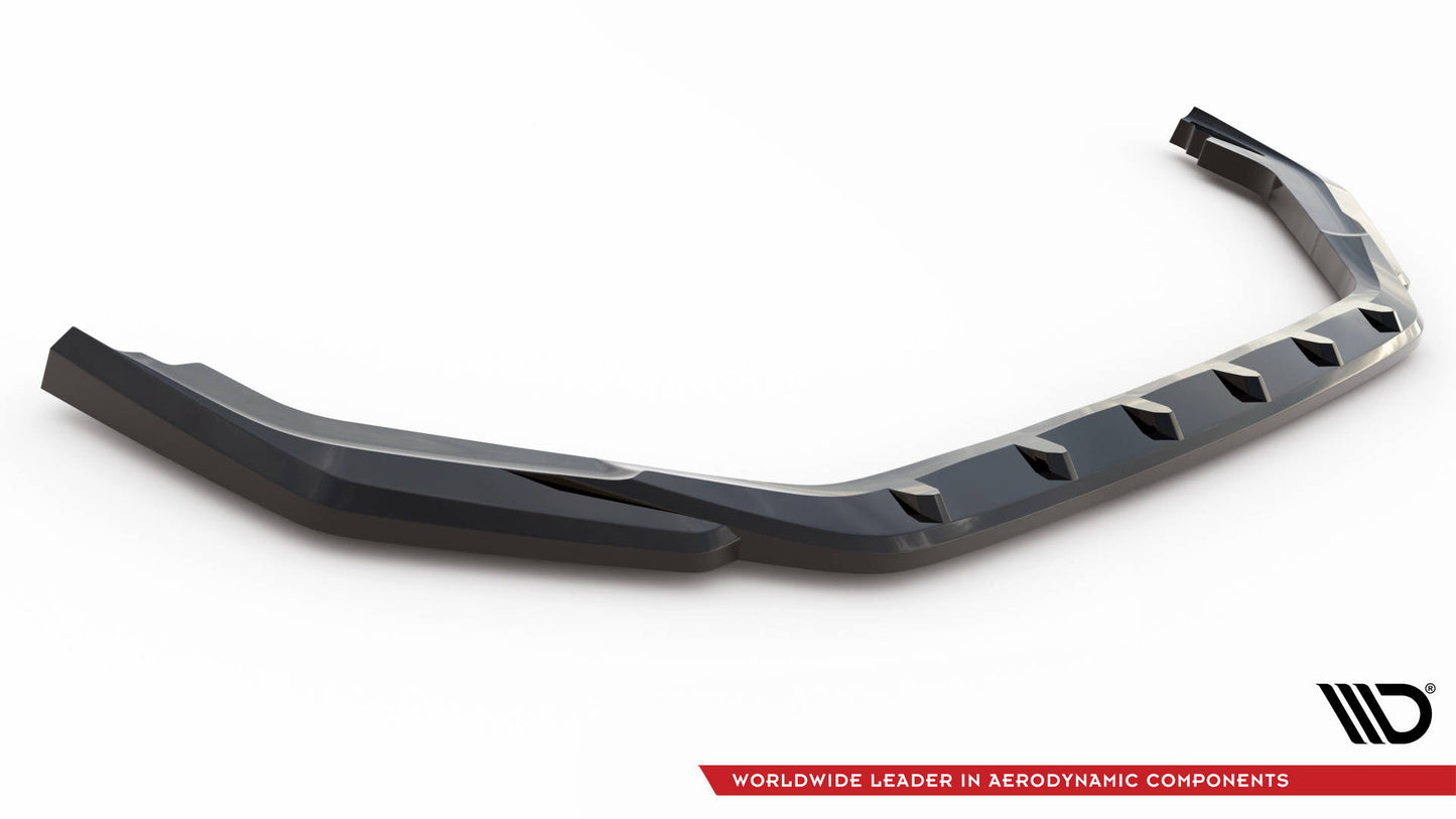 Front Ansatz V.3 für Honda Civic Type-R Mk 11 schwarz Hochglanz