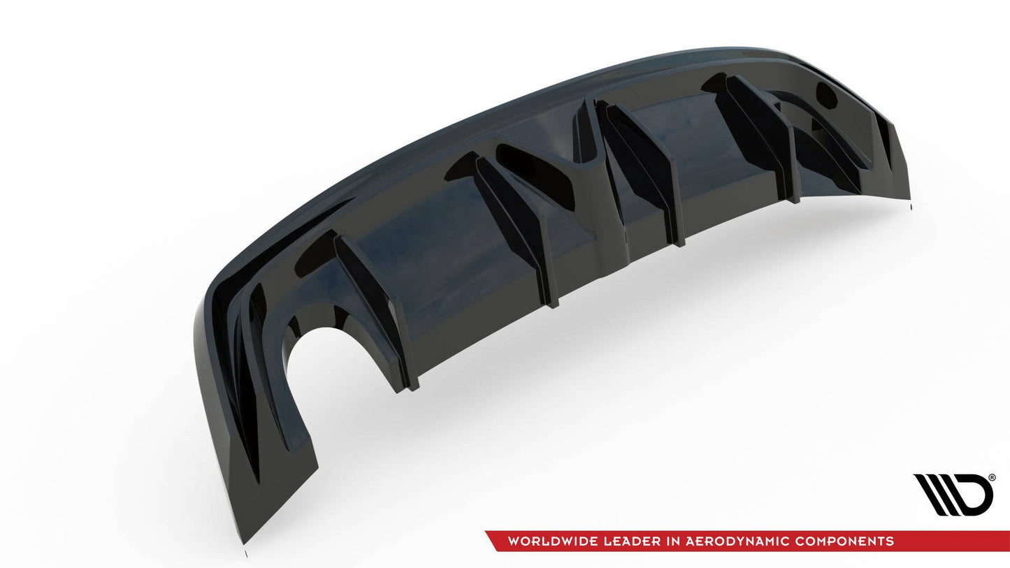 Diffusor Heck Ansatz für Alfa Romeo Giulietta (Einzelauspuff li.)