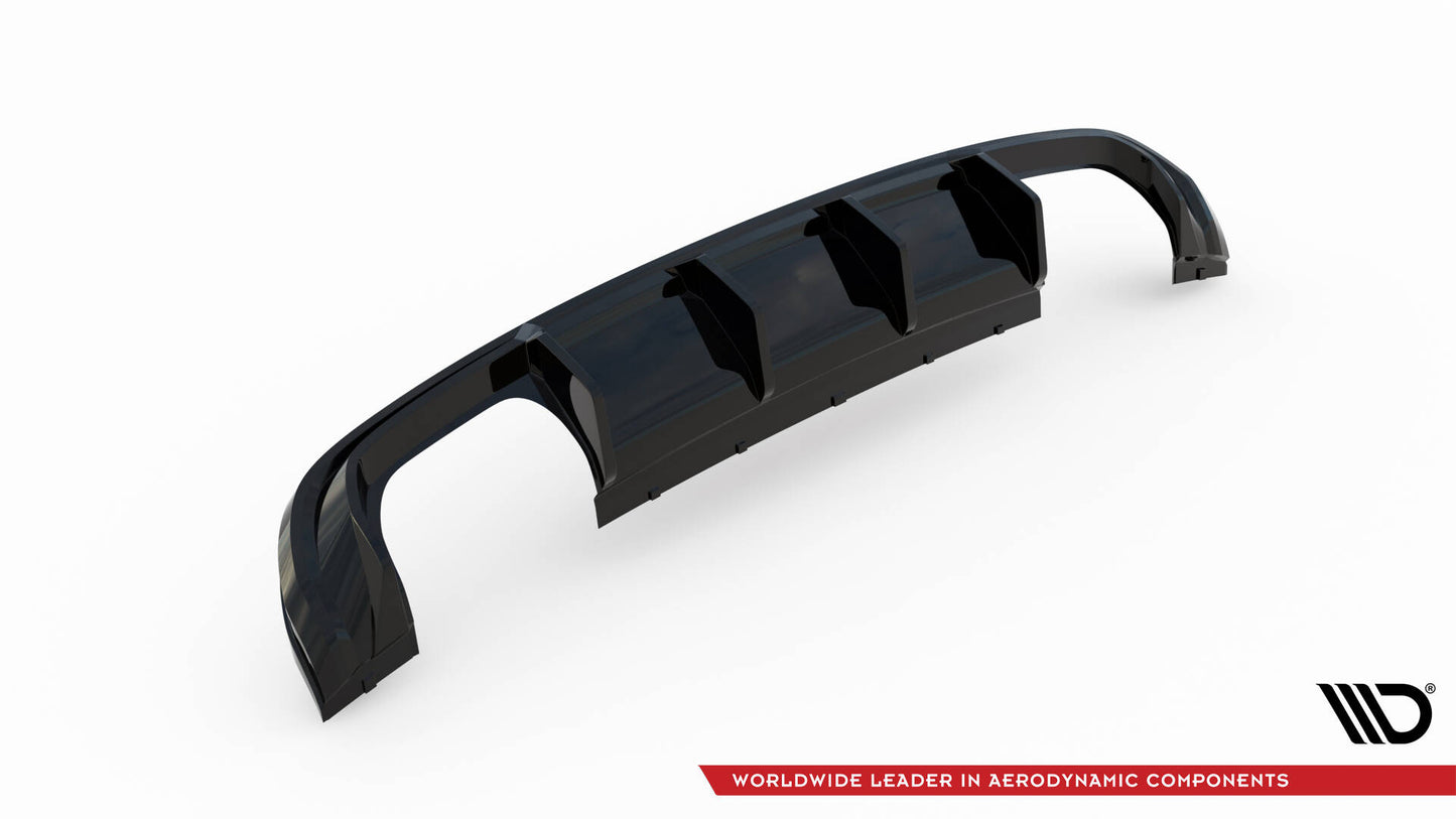 Diffusor Heck Ansatz für Audi S3 Sportback 8V