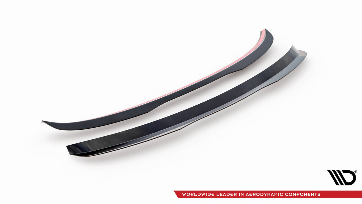Spoiler CAP V.2 für Skoda Superb Liftback Mk3 / Mk3 Facelift schwarz Hochglanz
