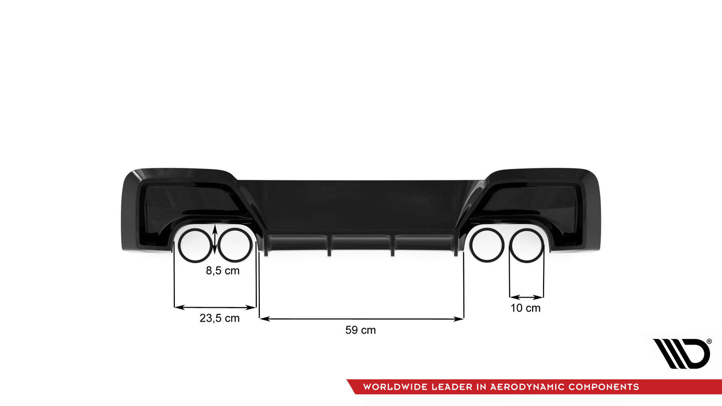 Diffusor Heck Ansatz V.2 für BMW M135i F20