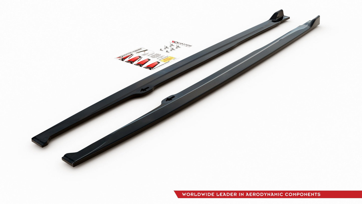 Seitenschweller Ansatz für Toyota Corolla XII Hatchback Carbon Look