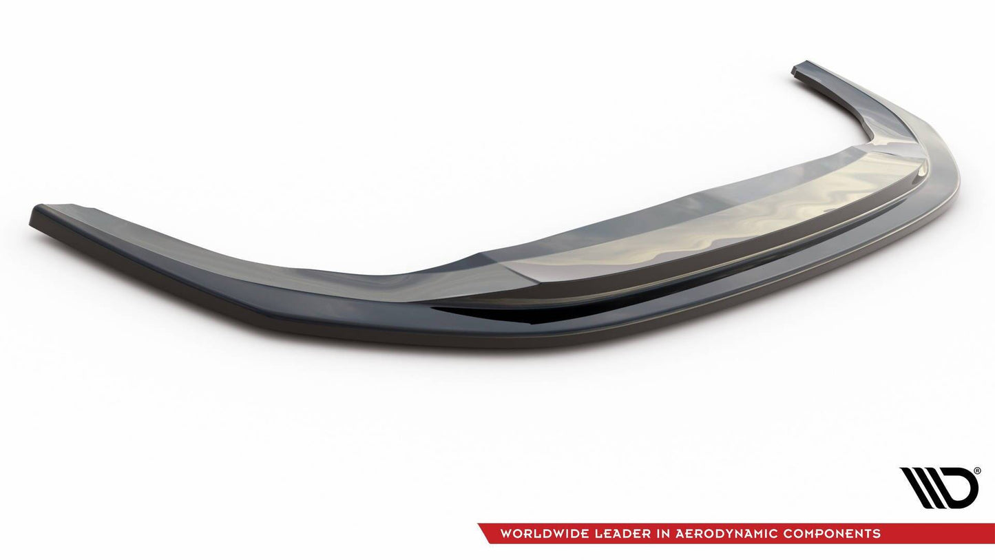 Front Ansatz V.5 für VW Golf GTI / GTE / GTD / R-Line Mk8 schwarz Hochglanz