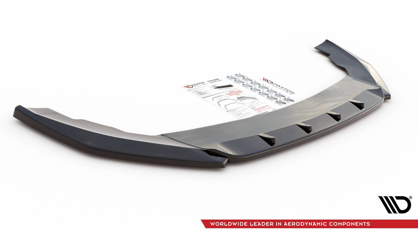 Front Ansatz V.2 für Seat Leon FR Mk4 schwarz Hochglanz