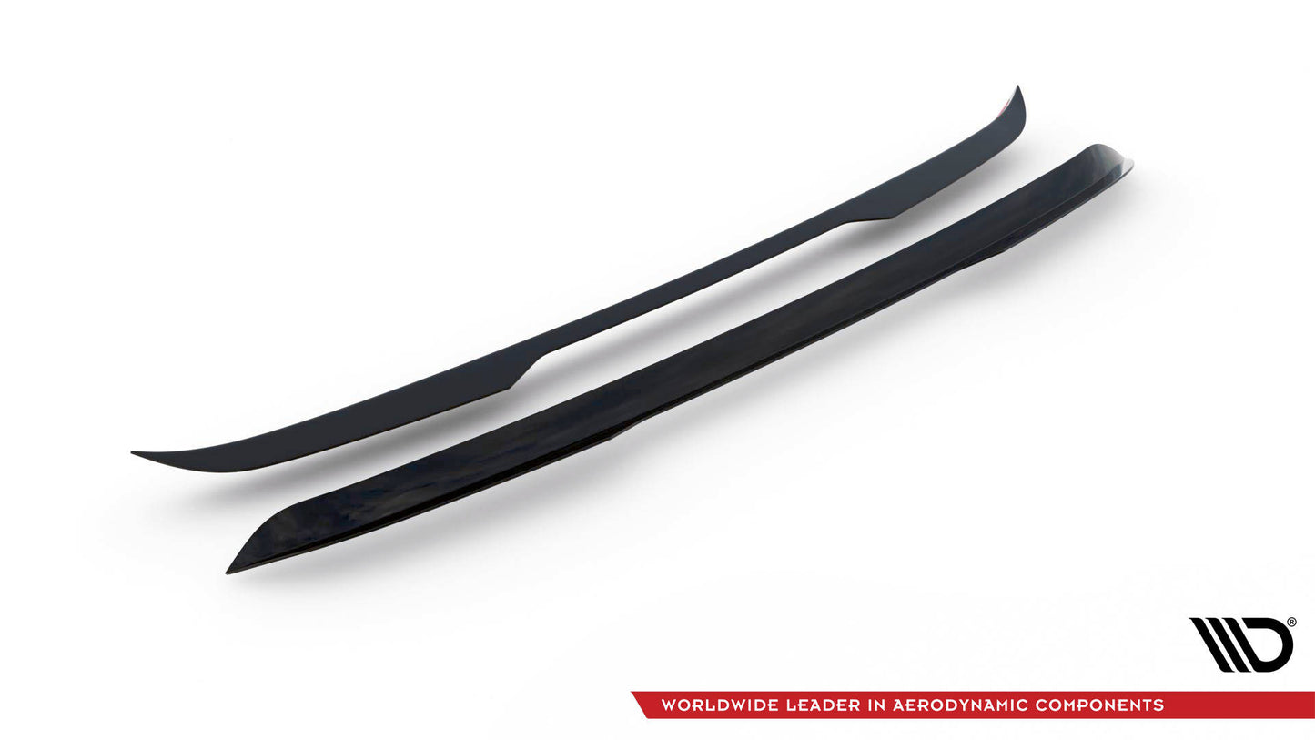 Spoiler CAP für Chrysler Pacifica Mk2 schwarz Hochglanz
