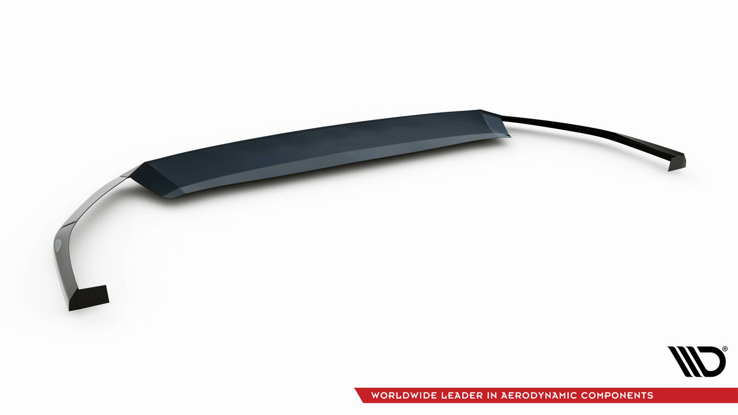 Front Ansatz V.7 für VW Golf GTI / GTE / GTD / R-Line Mk8 schwarz Hochglanz