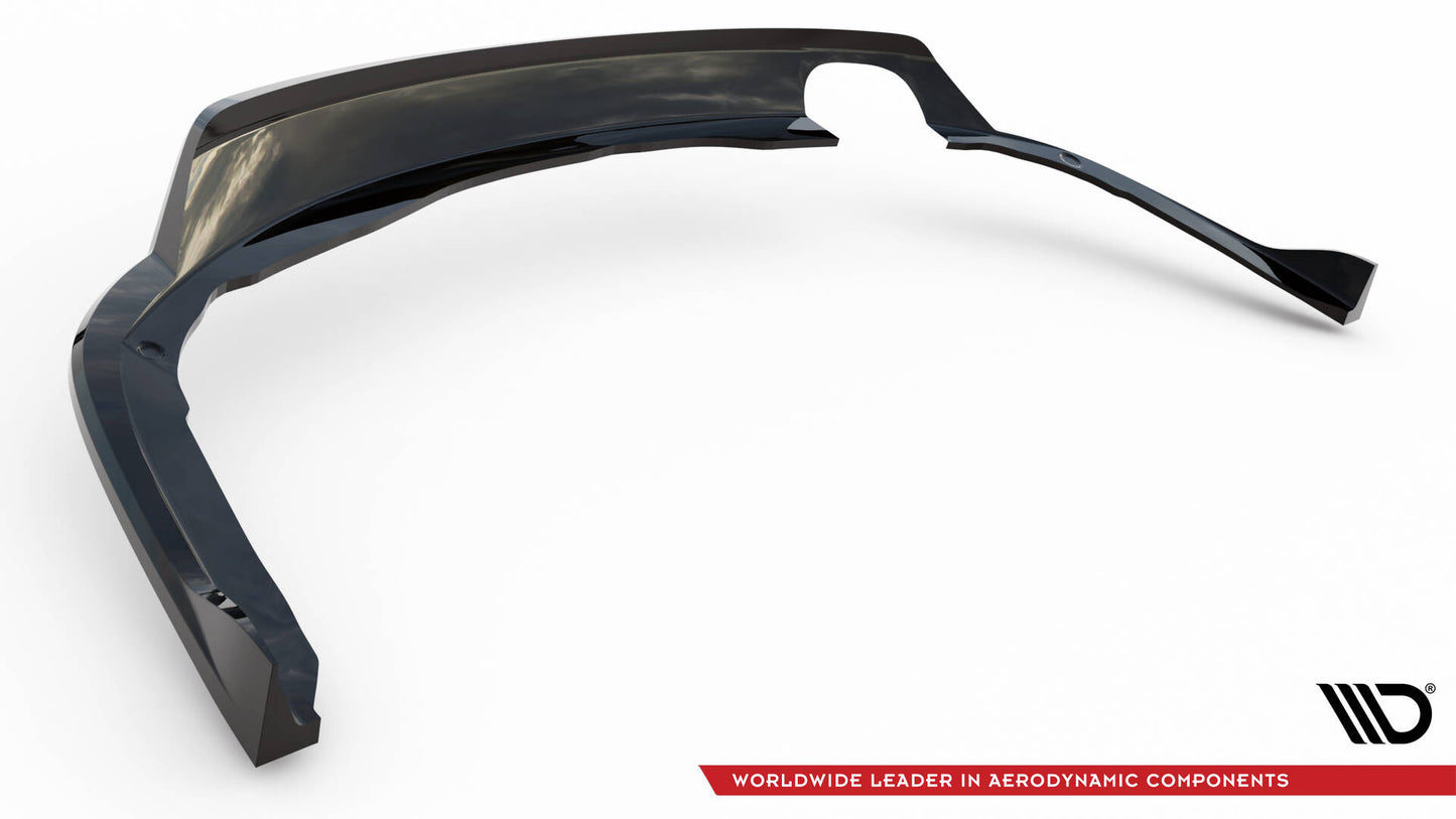 Mittlerer Cup Diffusor DTM Look Heck Ansatz für BMW 4er Coupe / Gran Coupe / Cabrio M-Paket F32 / F36 / F33 schwarz Hochglanz