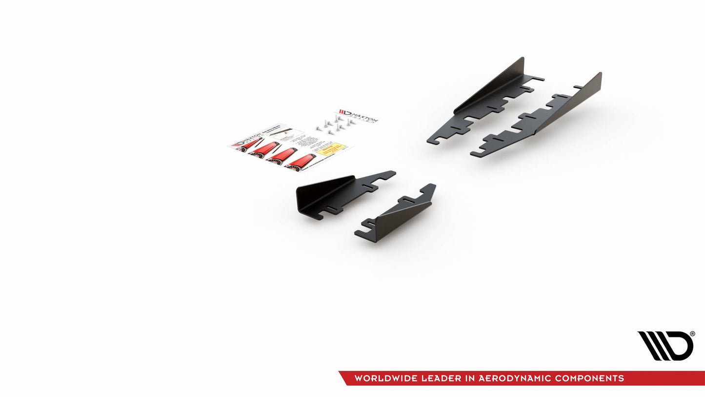 Seitenschweller Flaps für Toyota GR Yaris Mk4 schwarz Hochglanz