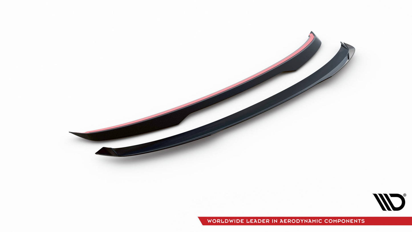 Spoiler CAP für VW T-Roc R / R-Line Mk1 schwarz Hochglanz