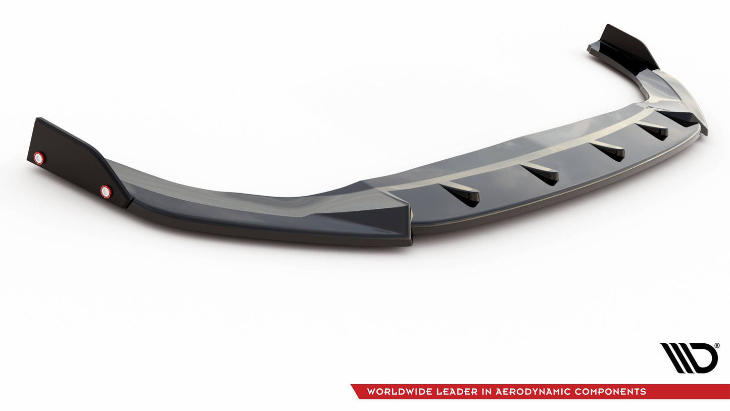 Front Ansatz V.3 + Flaps für VW Golf GTI / GTE / GTD / R-Line Mk8