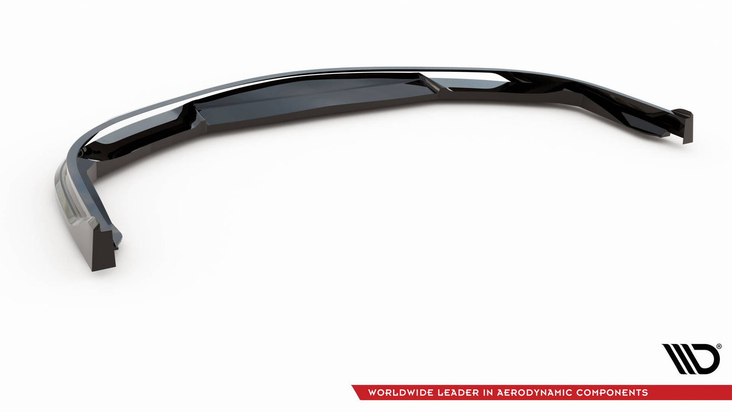 Front Ansatz für Porsche 911 Turbo 997 schwarz Hochglanz