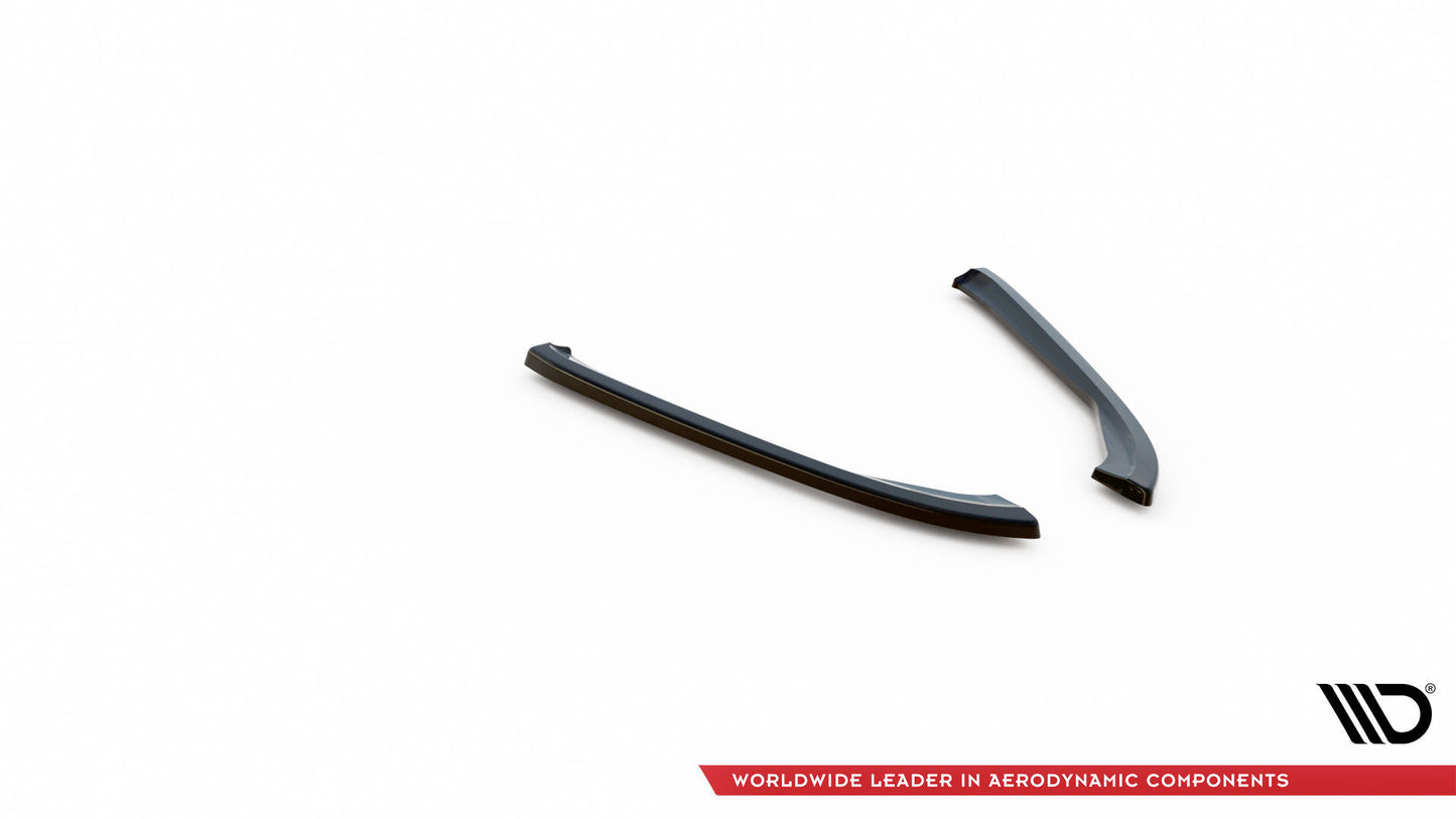 Heck Ansatz Flaps Diffusor für Porsche 911 Carrera / Carrera GTS 997 Facelift schwarz Hochglanz