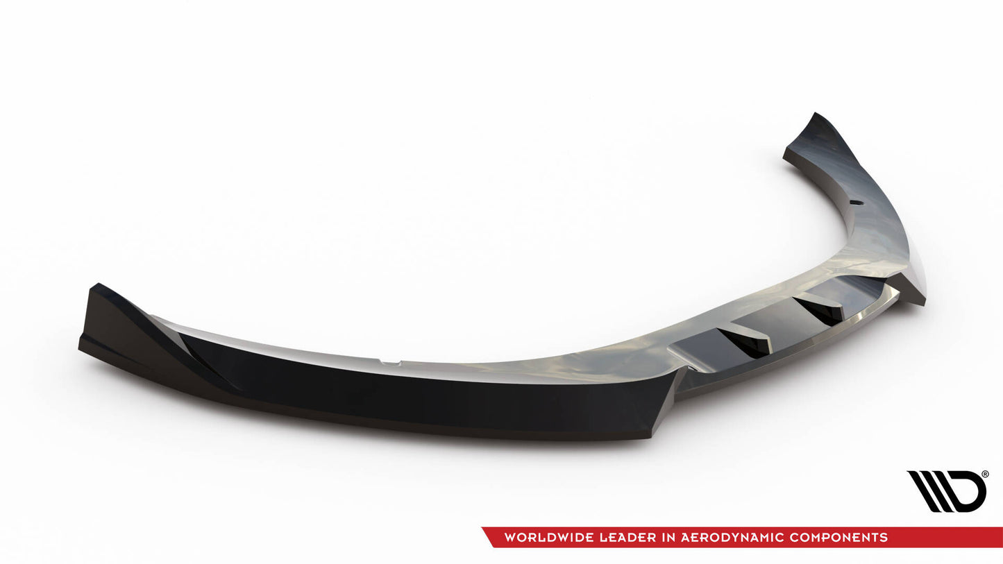 Front Ansatz V.3 für Audi TT 8J schwarz Hochglanz