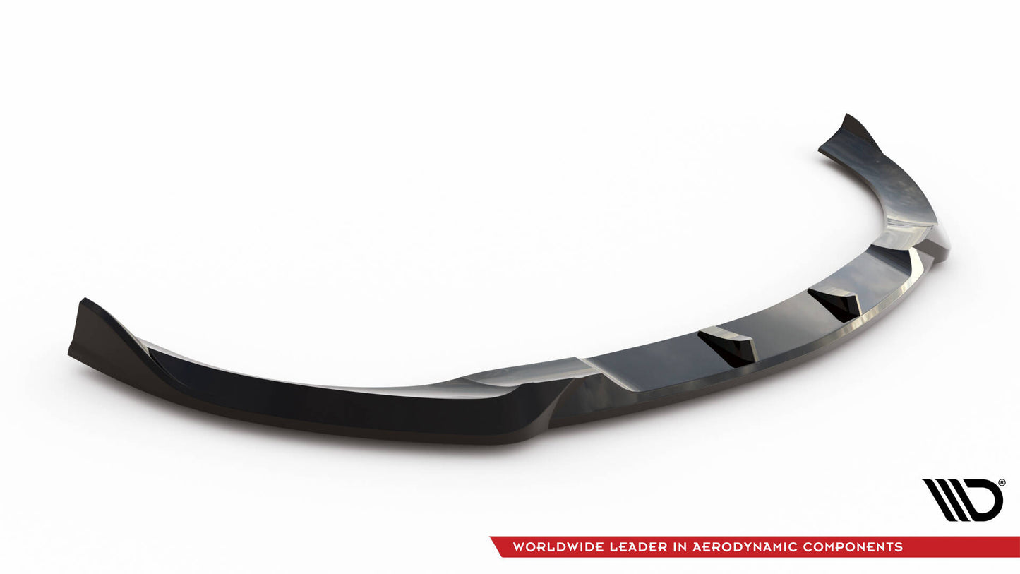 Front Ansatz V.2 für Mercedes-Benz CLE AMG-Line C236 schwarz Hochglanz