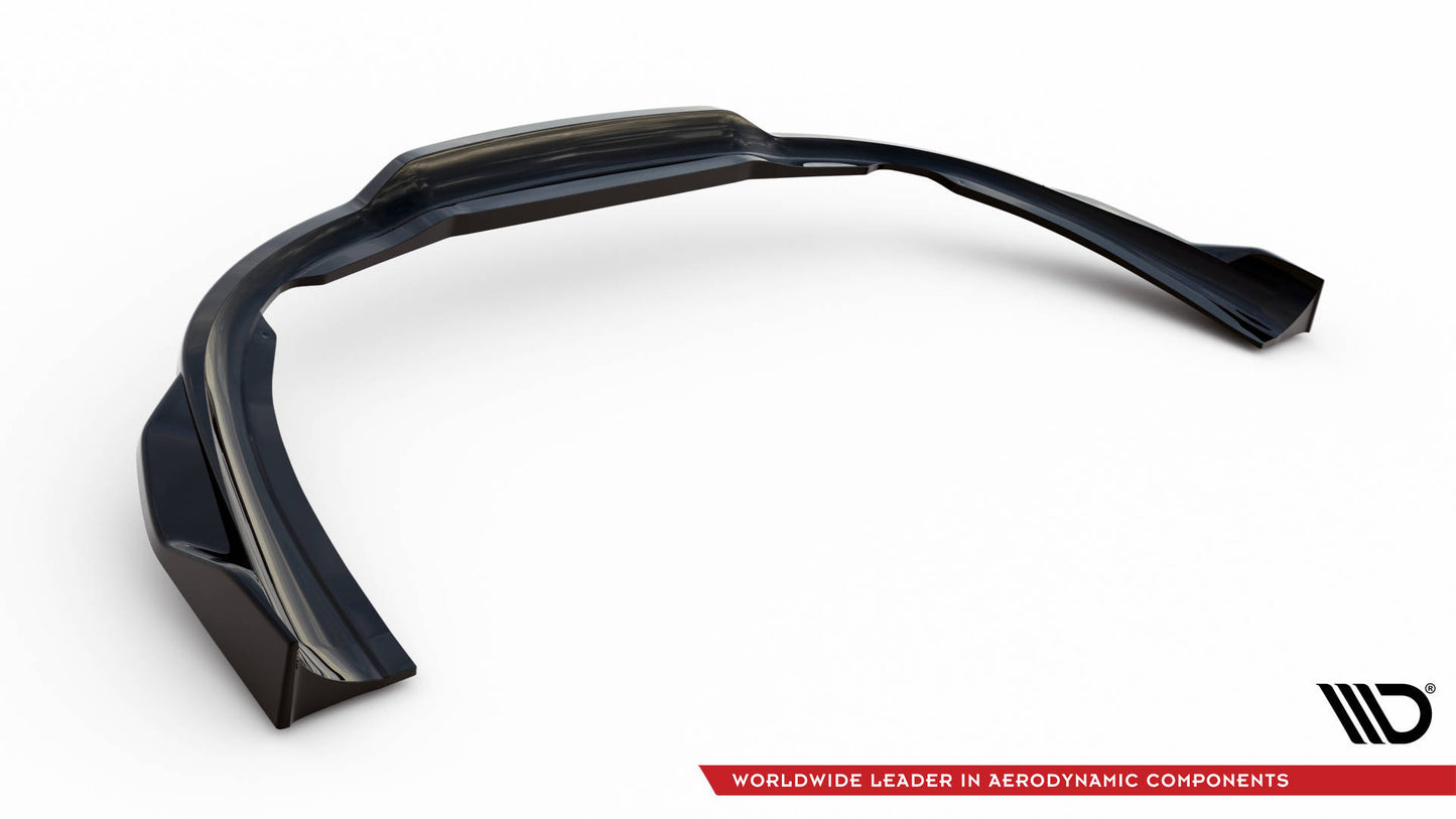 Mittlerer Cup Diffusor DTM Look Heck Ansatz V.2 für Porsche 911 Carrera Aero / Carrera GTS 992 schwarz Hochglanz