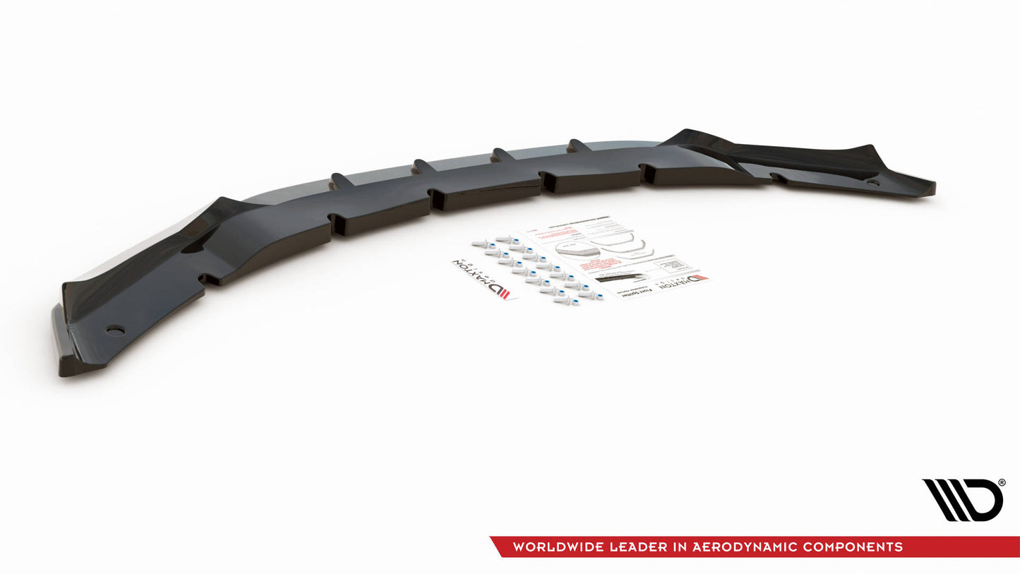 Front Ansatz V.1 für BMW X5 M F85 / X6 M F86 schwarz Hochglanz