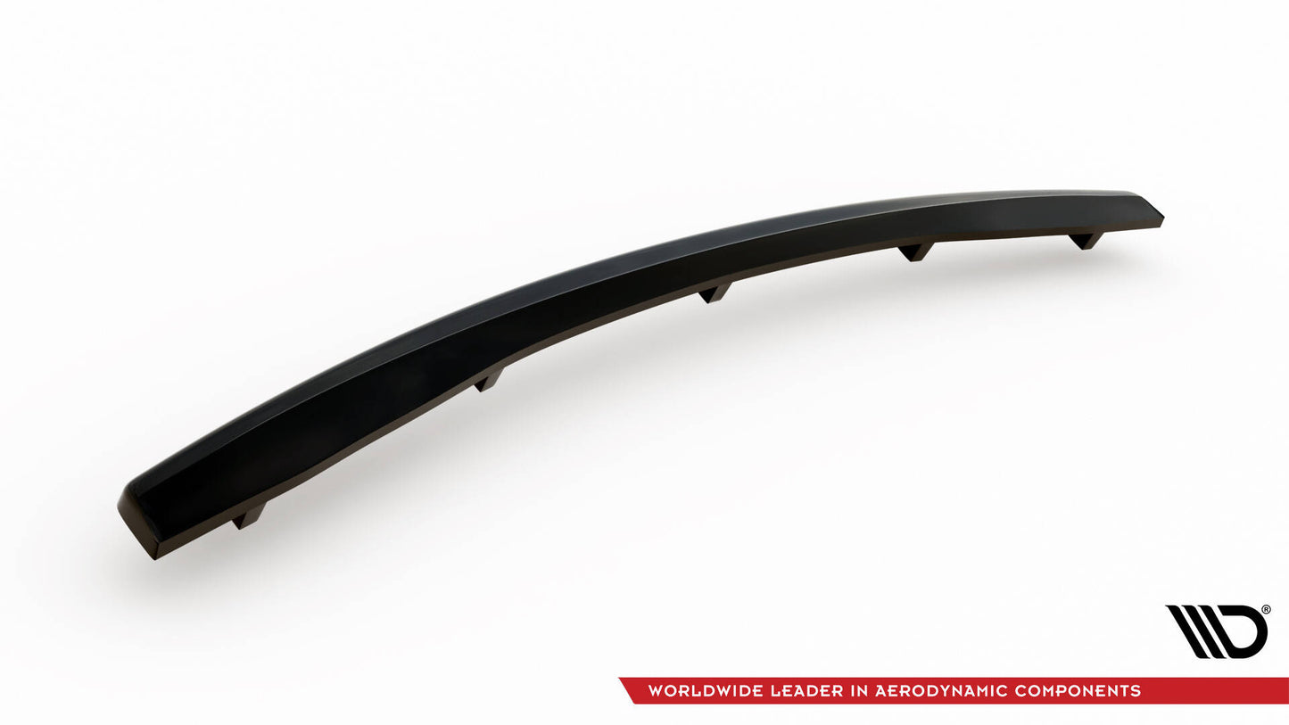 Mittlerer Cup Diffusor DTM Look Heck Ansatz für BMW 6er Coupe / Cabrio E63 / E64 schwarz Hochglanz