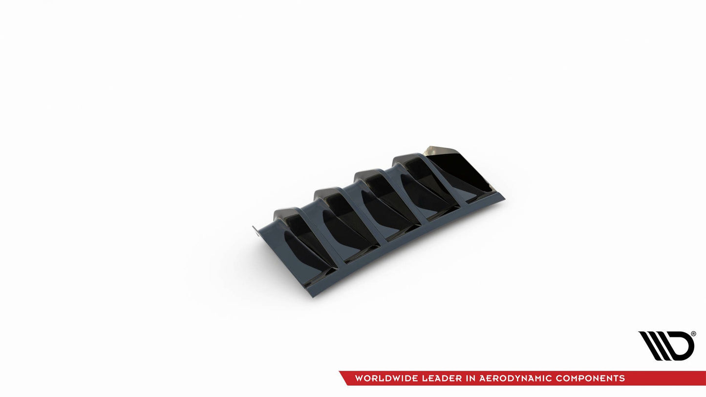 Diffusor Heck Ansatz V.1 für Cupra Formentor Mk1 / Mk1 Facelift schwarz Hochglanz