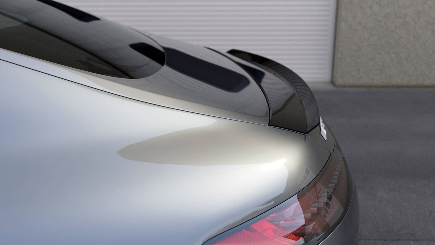 Spoiler CAP für Mercedes-AMG GT / GT S C190 Facelift schwarz Hochglanz