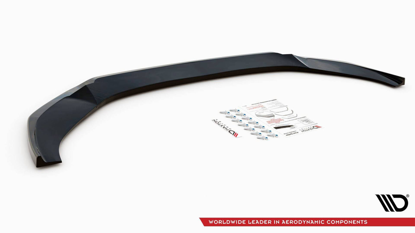 Front Ansatz V.3 für Audi A6 S-Line / S6 C8 / C8 Facelift schwarz Hochglanz