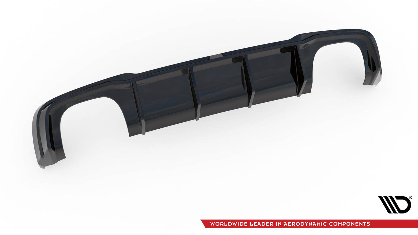 Diffusor Heck Ansatz für + Milltek Sport Auspuffverlängerung Audi RS3 Sportback 8V Facelift