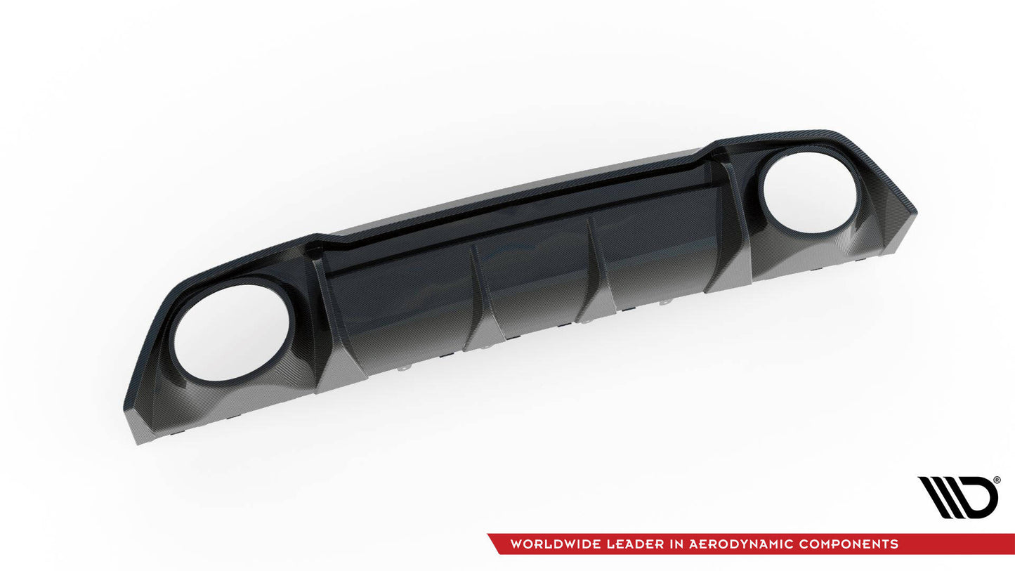 Prepreg Carbon Fiber Diffusor Heck Ansatz für Audi RS3 8Y