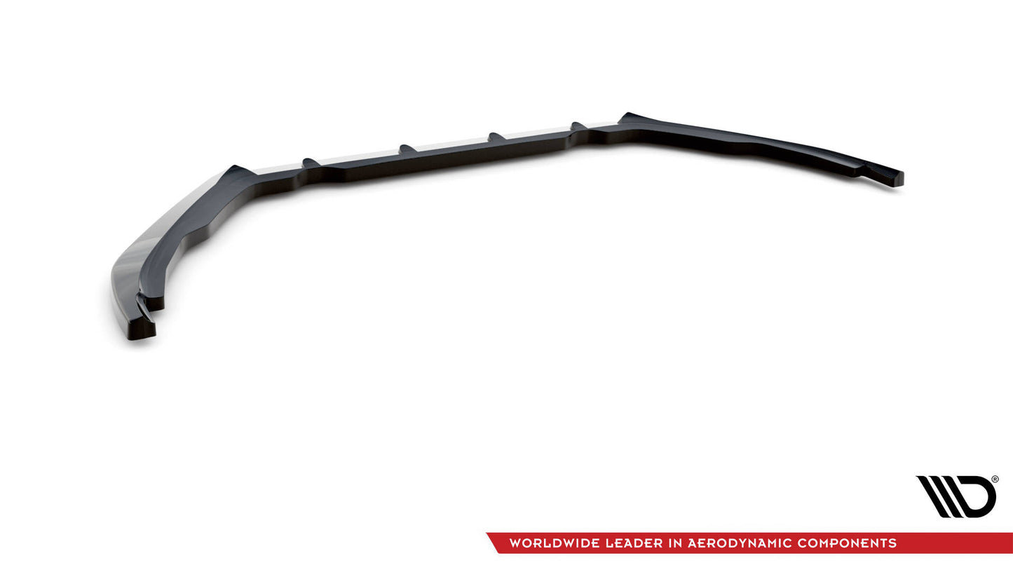 Front Ansatz V.2 für Peugeot 208 GTi Mk1 schwarz Hochglanz