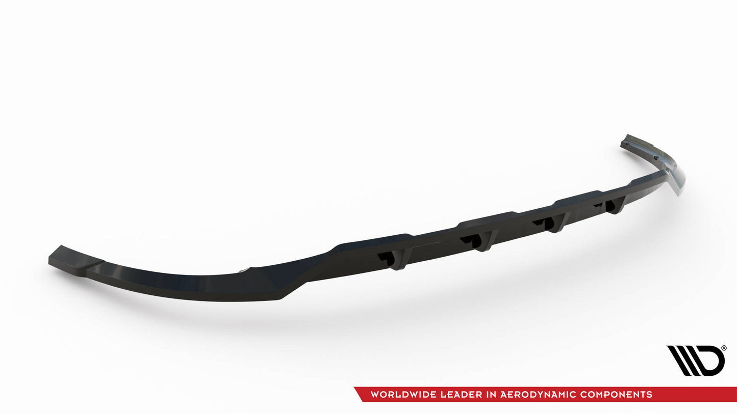 Mittlerer Cup Diffusor DTM Look Heck Ansatz für Renault Espace Mk5 schwarz Hochglanz