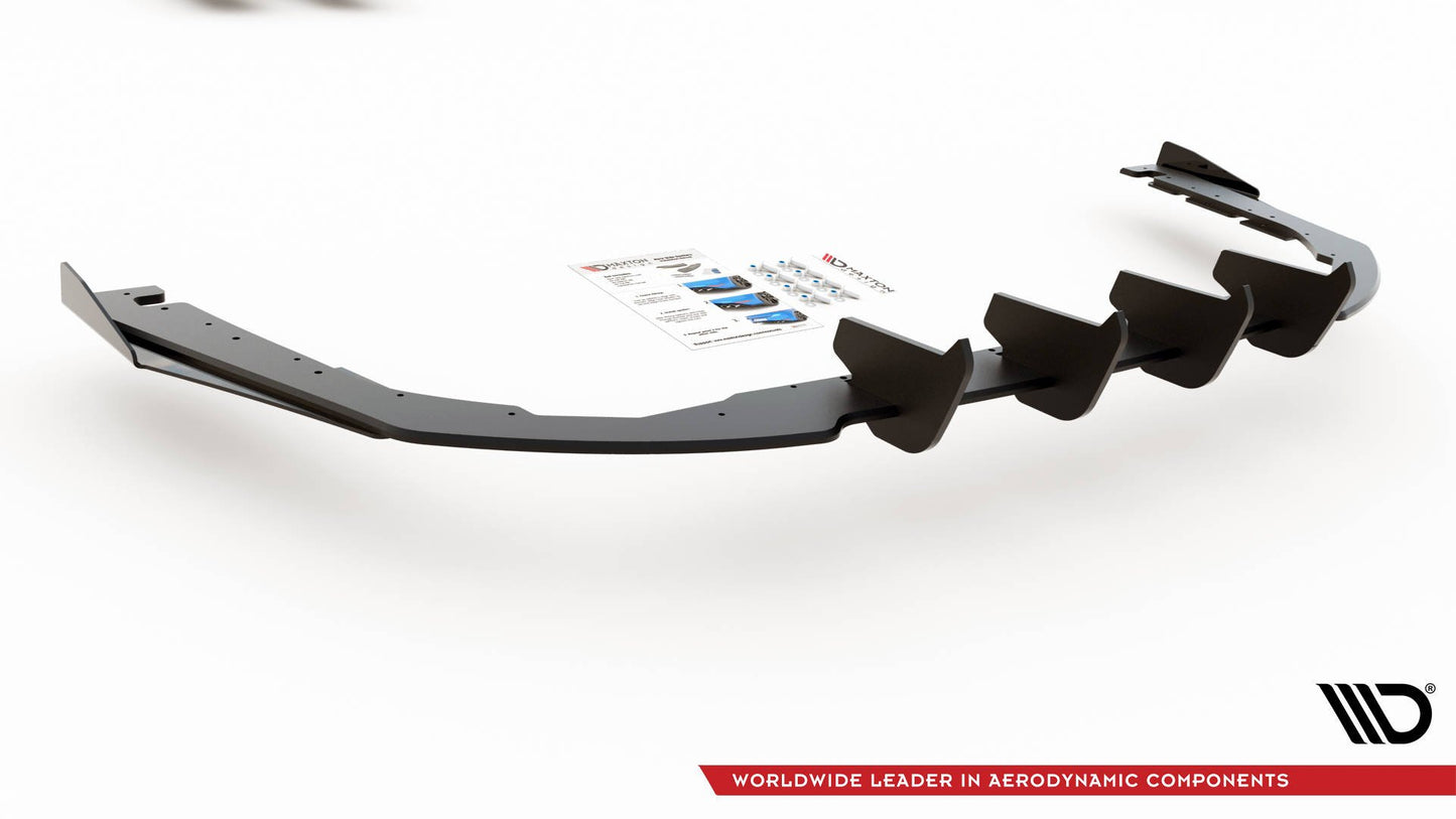 Street Pro Diffusor Heck Ansatz +Flaps für Volkswagen Arteon R-Line schwarz Hochglanz