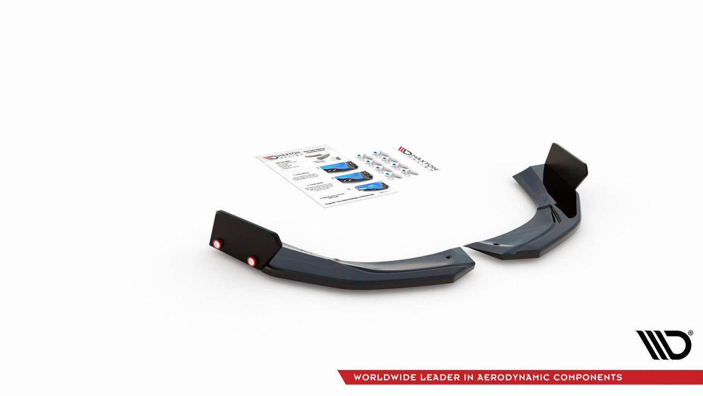 Heck Ansatz Flaps Diffusor V.2 + Flaps für Mercedes-AMG A 45 S Aero Pack W177