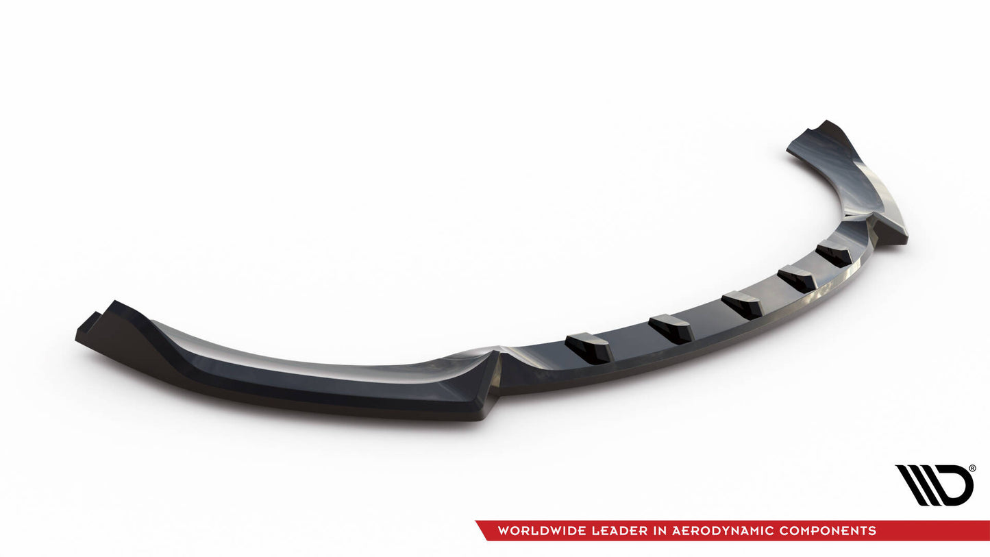 Front Ansatz V.2 für Mercedes-Benz E AMG-Line W214 schwarz Hochglanz