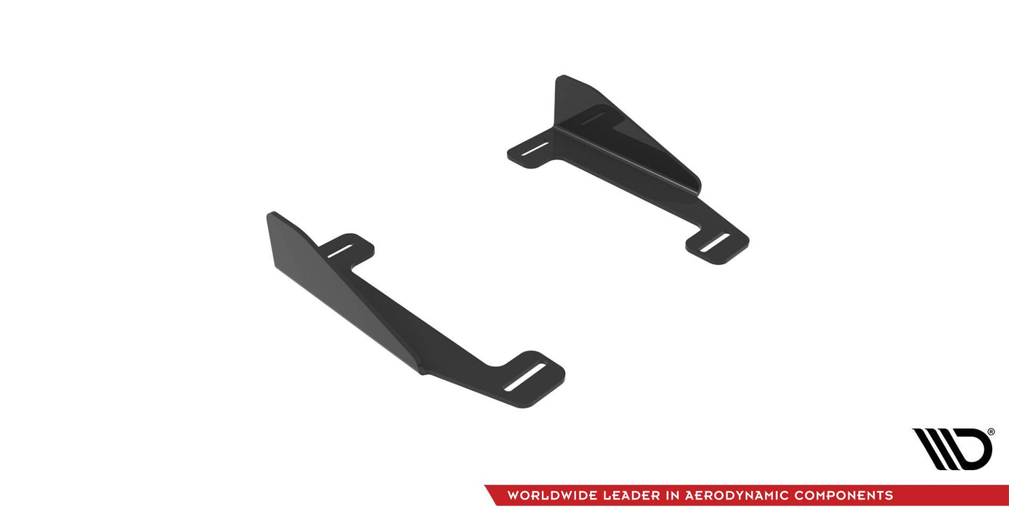Seitenschweller Flaps für VW Golf R / R-Line Mk7 Facelift schwarz Hochglanz