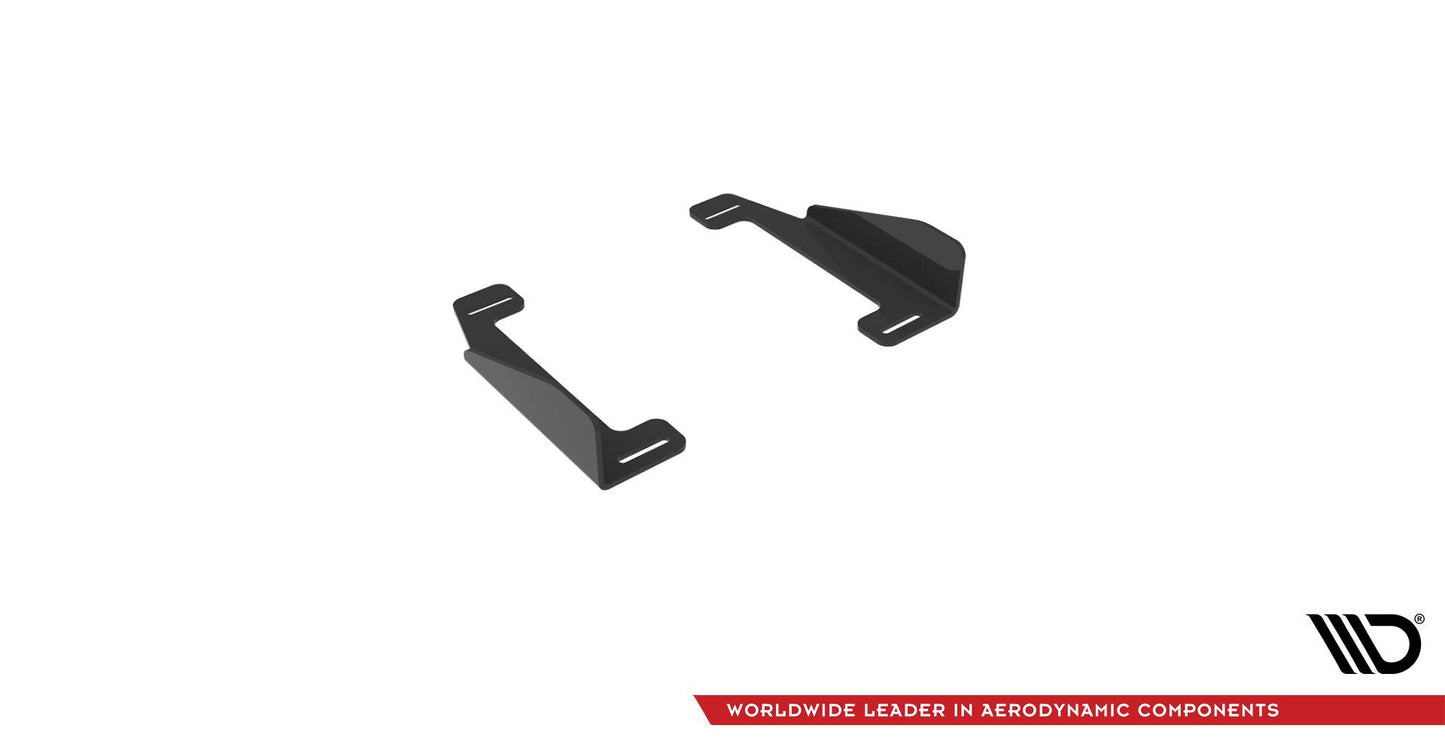 Seitenschweller Flaps für VW Golf R / R-Line Mk7 Facelift schwarz Hochglanz