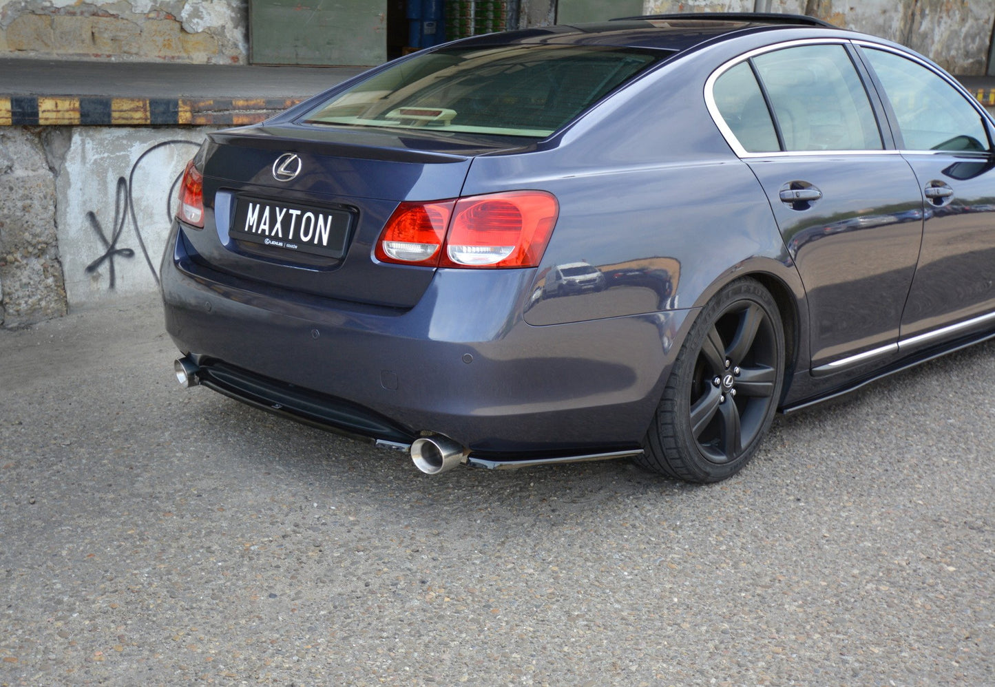 Heckansatz LEXUS GS MK.3 schwarz Hochglanz