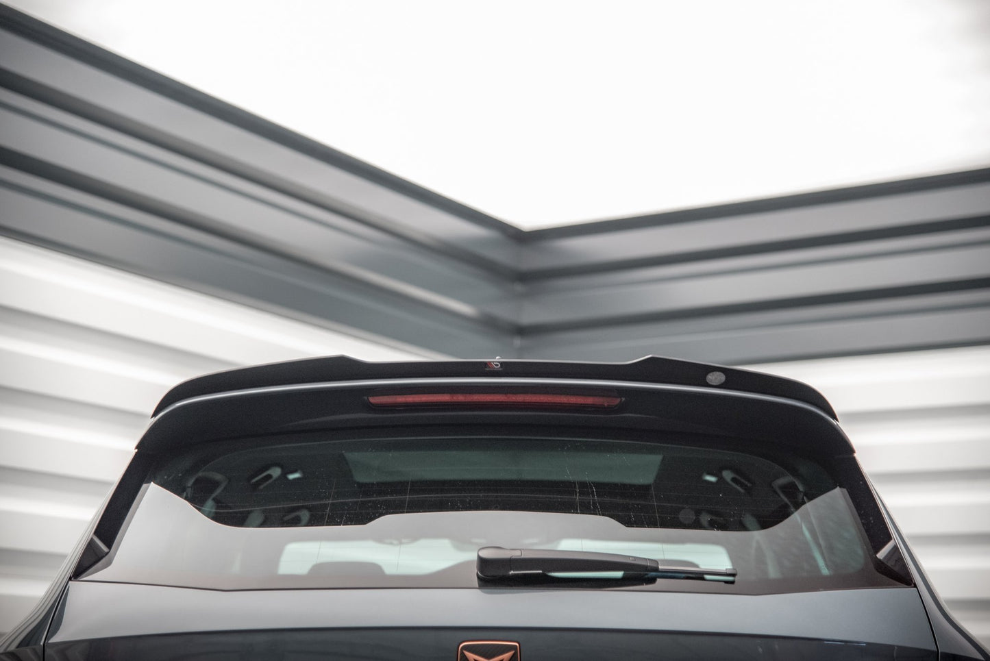 Spoiler CAP für Cupra Ateca Mk1 / Mk1 Facelift schwarz Hochglanz
