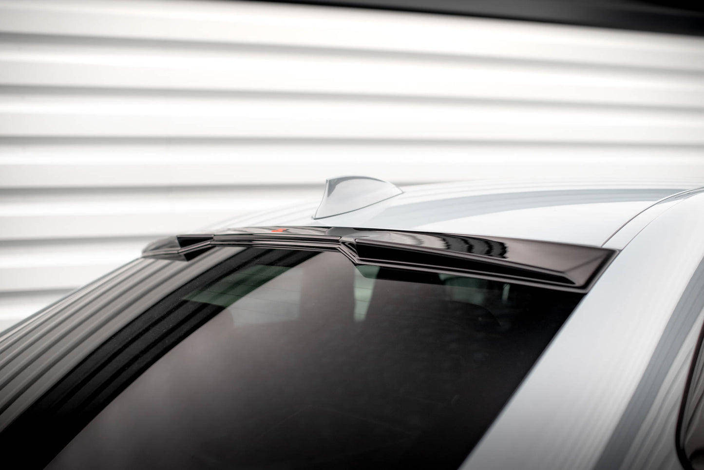 Heckscheiben Spoiler für BMW 2 Coupe G42 / M2 G87 schwarz Hochglanz