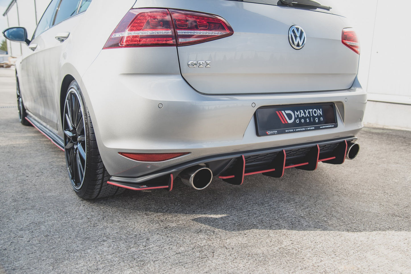 Street Pro Heckschürze V.1 für VW Golf 7 GTI