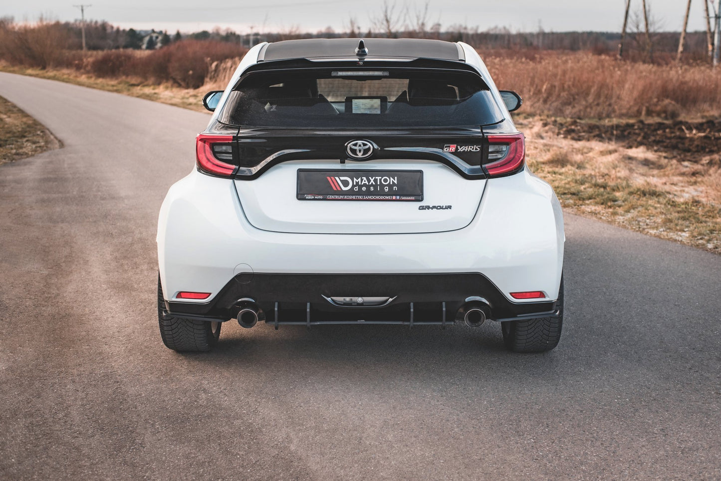Street Pro Heck Ansatz Flaps Diffusor für Toyota GR Yaris Mk4