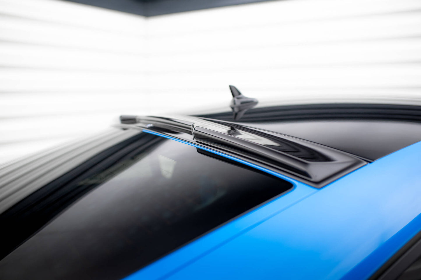 Heckscheiben Spoiler für Audi TT S / TT S-Line 8S Facelift schwarz Hochglanz