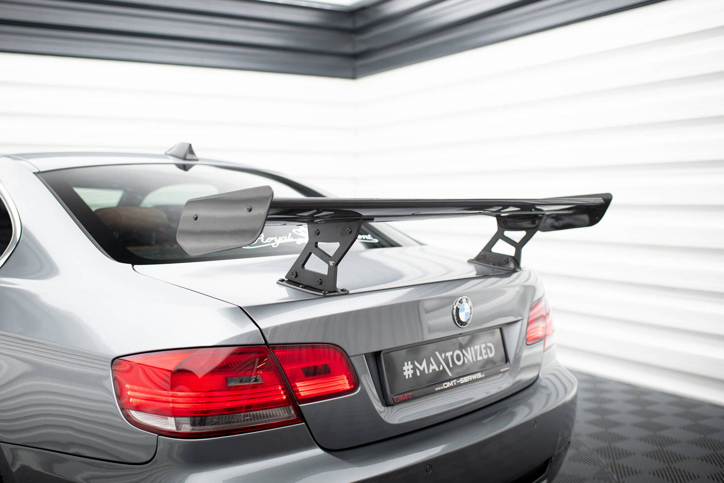 Carbon Spoiler With Internal Brackets Uprights BMW 3er / M3 Coupe E92