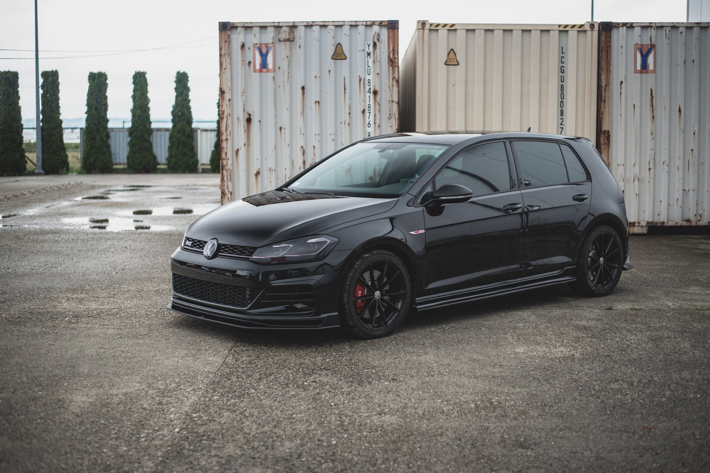 Street Pro Front Ansatz für für / Frontansatz VW Golf 7 GTI TCR