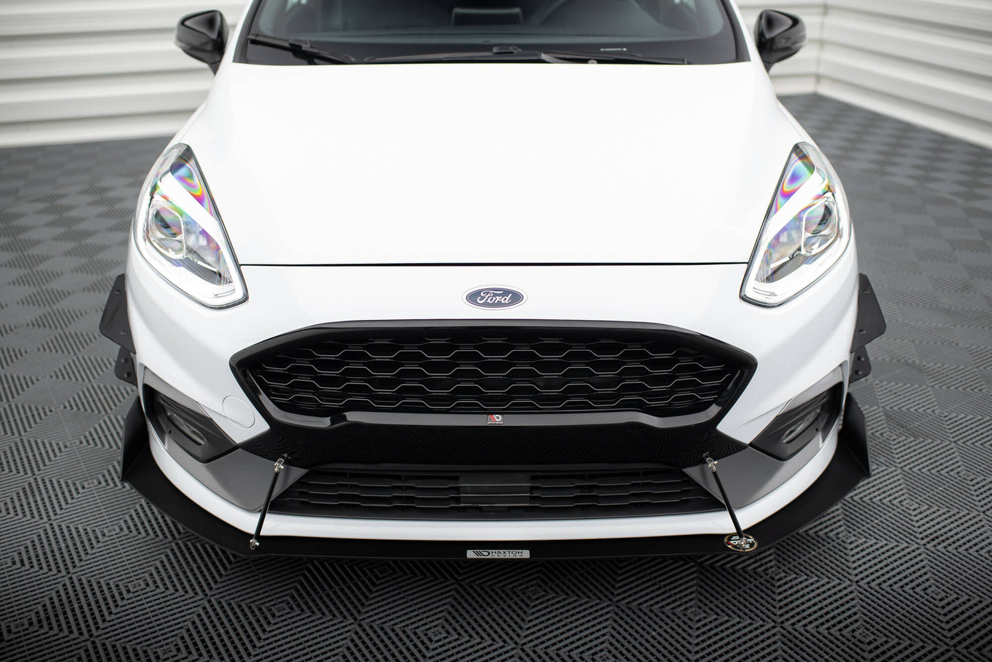 Stoßstangen Flaps Wings vorne Canards für Ford Fiesta Mk8 ST/ ST-Line