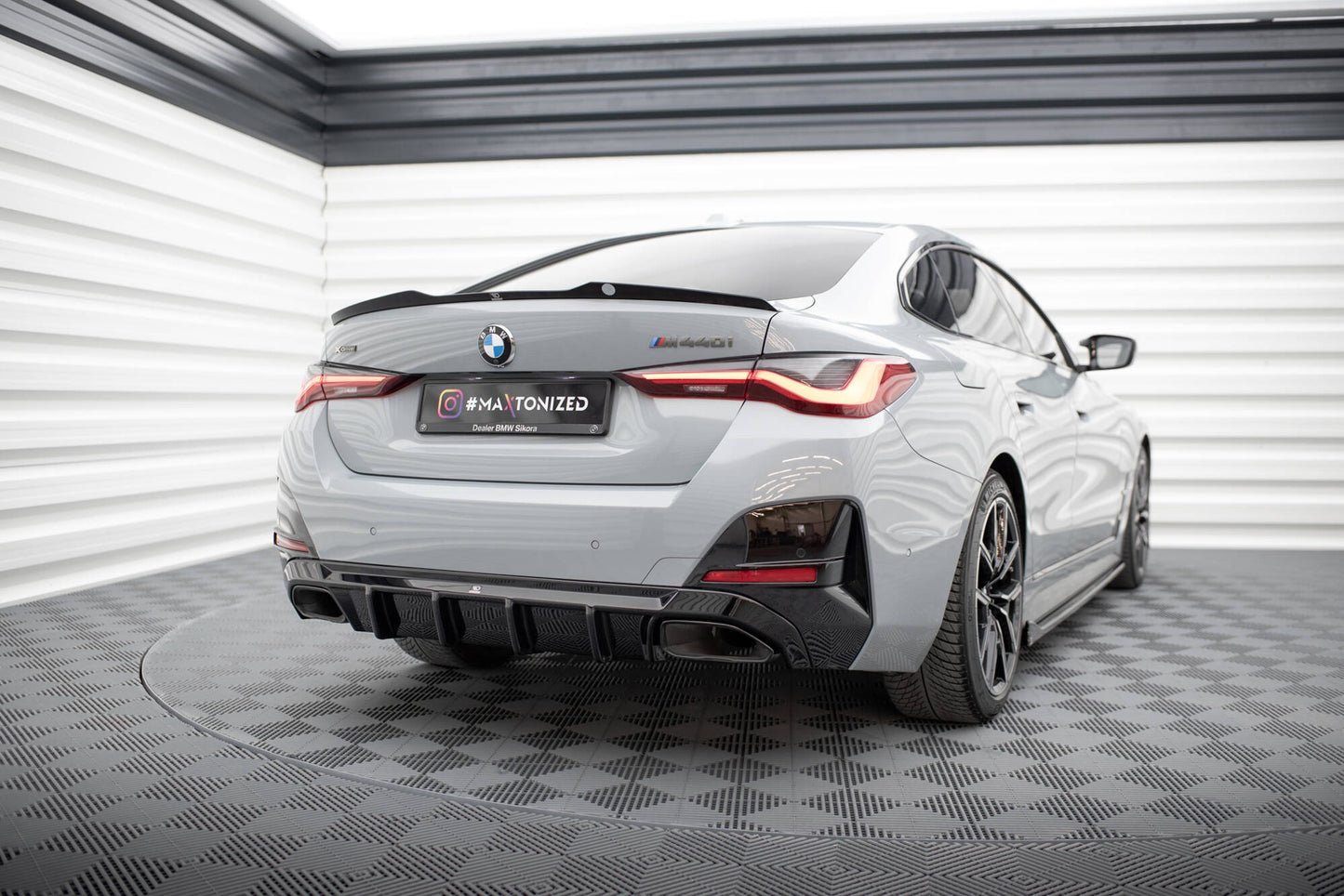 Diffusor Heck Ansatz für BMW M440i Gran Coupe G26