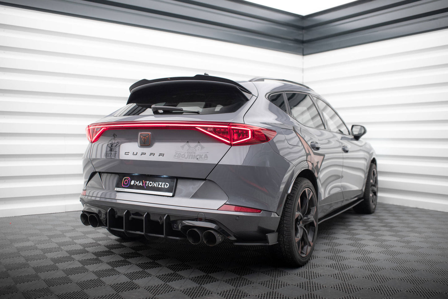 Street Pro Heck Ansatz Flaps Diffusor für Cupra Formentor Mk1