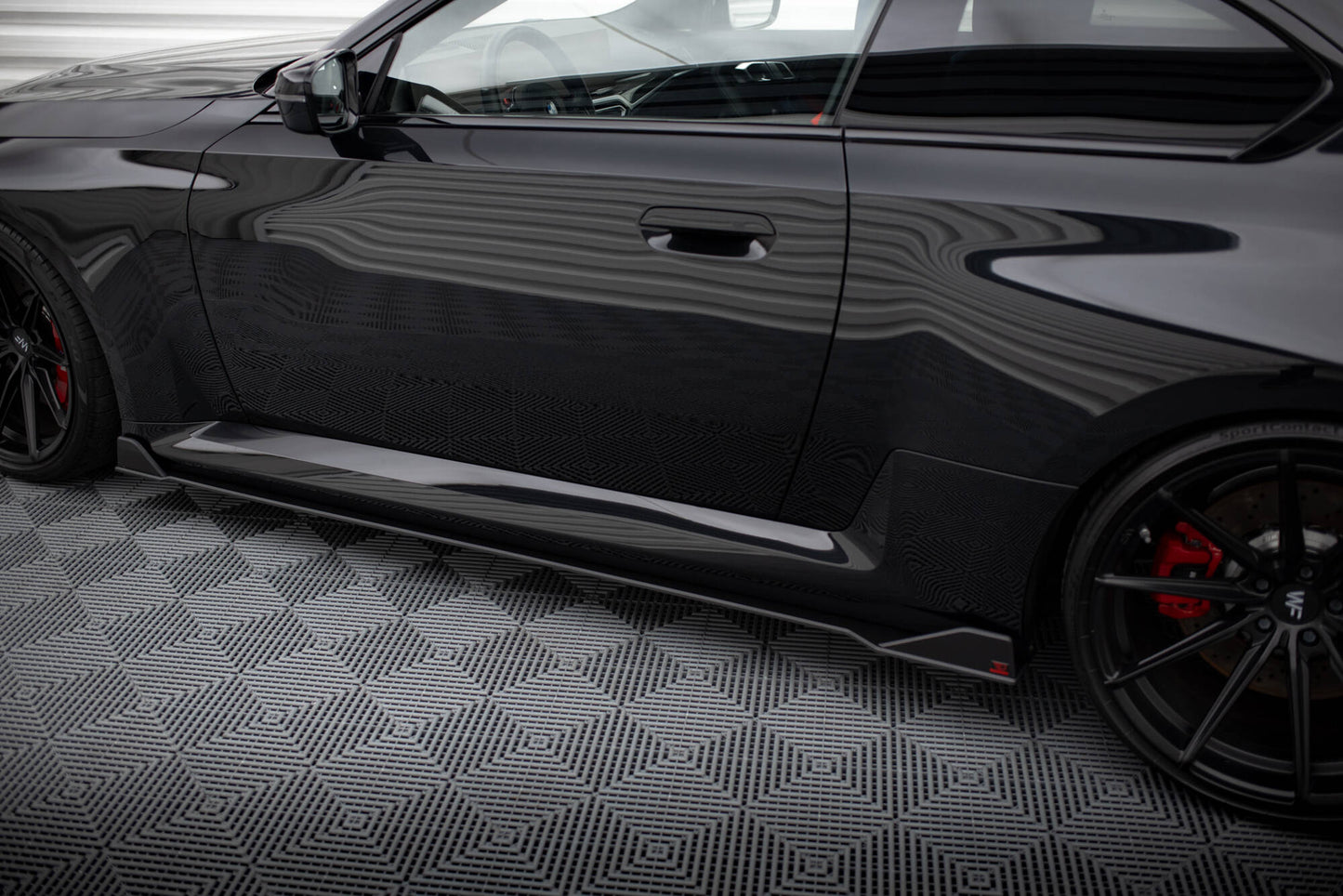 Street Pro Seitenschweller Ansatz für V.2 für BMW M2 G87