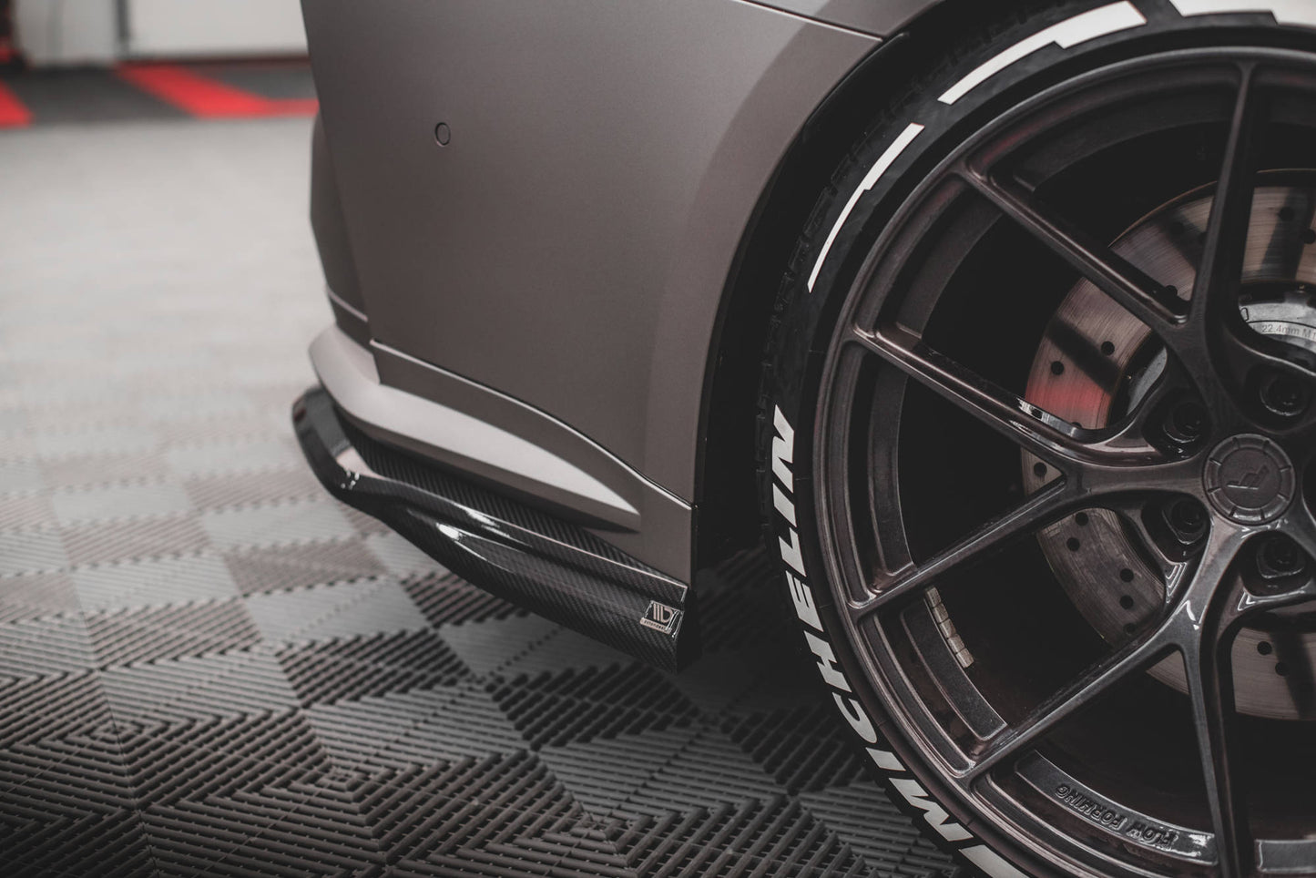 Prepreg Carbon Fiber Heck Ansatz Flaps Diffusor für BMW M4 G82 / G82 Facelift