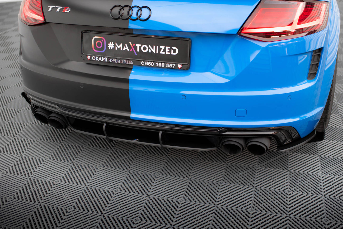 Street Pro Heckschürze für Audi TT S 8S Facelift