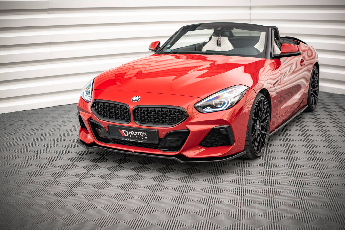 Front Ansatz V.2 für BMW Z4 M40i / M-Paket G29 schwarz Hochglanz